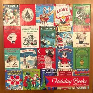 “Holiday Books” 1000 piece puzzle